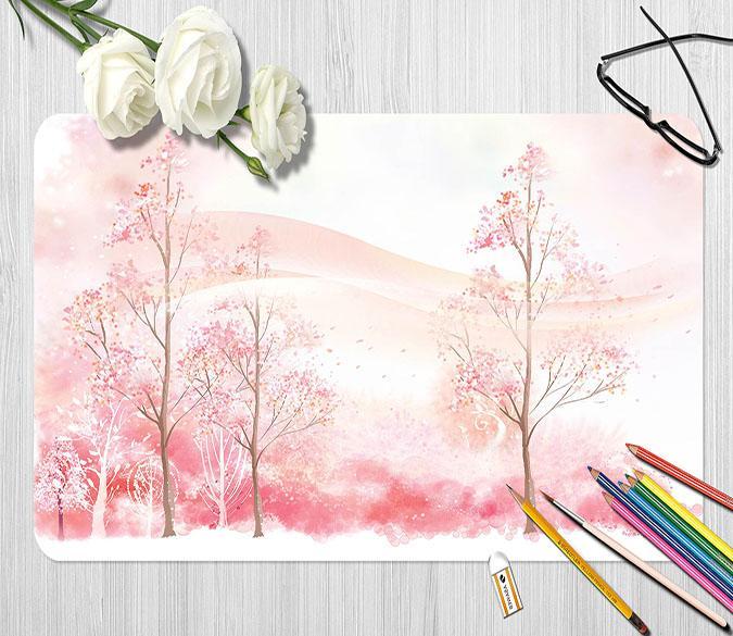3D Hand Painted 076 Desk Mat Mat AJ Creativity Home 