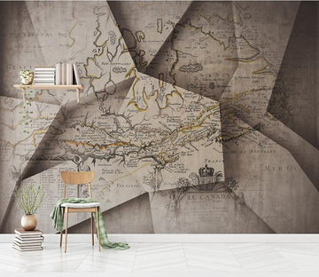 3D Map Paper 144 Wallpaper AJ Wallpaper 