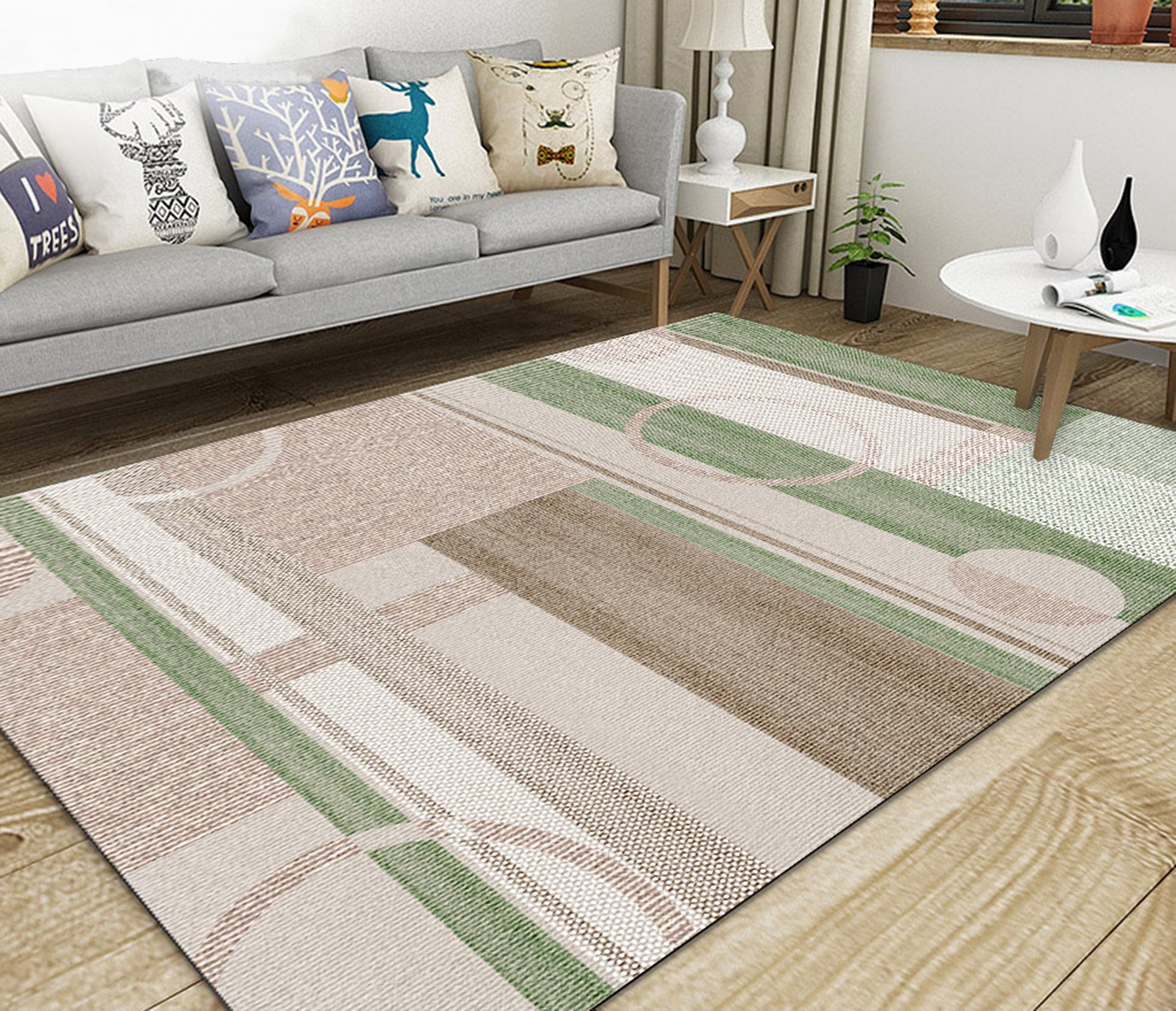 3D Color Pattern WG437 Non Slip Rug Mat Mat AJ Creativity Home 