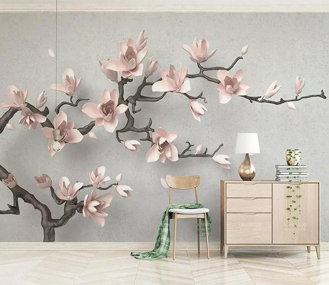 3D Tree Flowering 423 Wallpaper AJ Wallpaper 