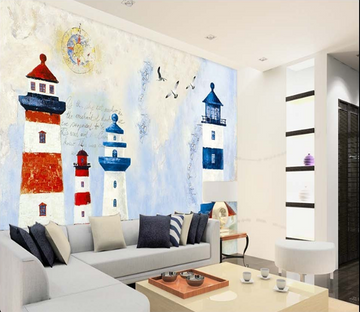 3D Bird Tower 011 Wallpaper AJ Wallpaper 