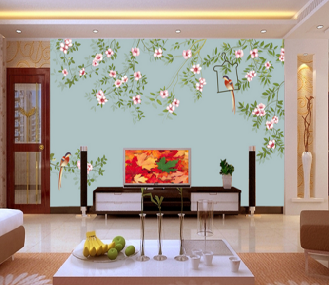 3D Bird Rest 121 Wallpaper AJ Wallpaper 