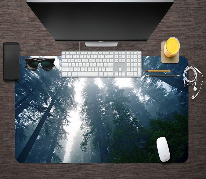 3D Cloud Forest 098 Desk Mat Mat AJ Creativity Home 
