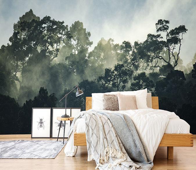 3D Forest Flourishing 057 Wallpaper AJ Wallpaper 