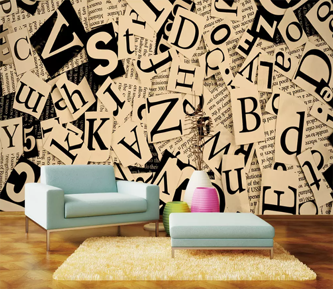 3D Capital Letter Paper 1004 Wallpaper AJ Wallpaper 2 