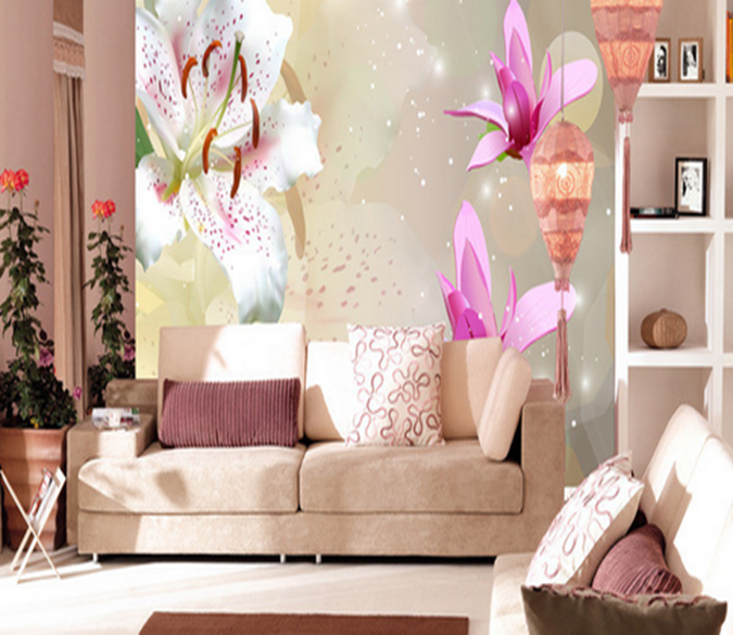 3D Blooming Flower 764 Wallpaper AJ Wallpaper 