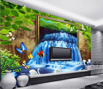 3D Butterfly Dove 073 Wallpaper AJ Wallpaper 