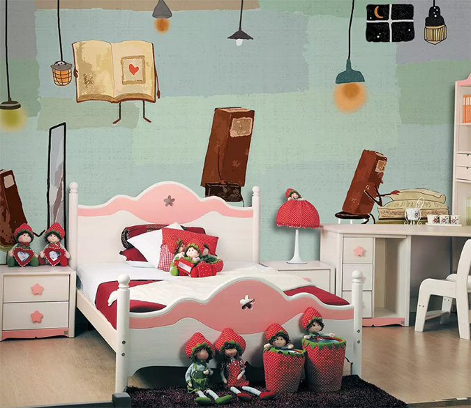 3D Little Book 1078 Wallpaper AJ Wallpaper 2 