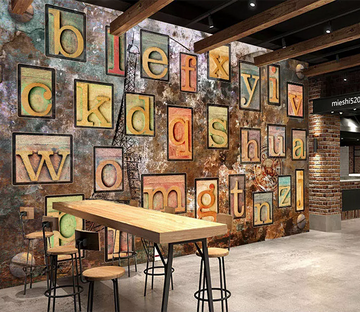 3D Lattice Uppercase Letters 145 Wallpaper AJ Wallpaper 2 