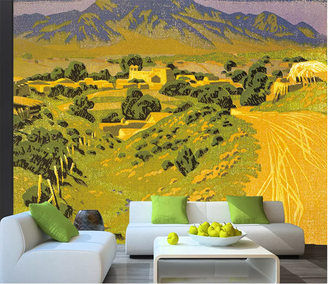 3D Color Carving Spring 1620 Wallpaper AJ Wallpaper 2 