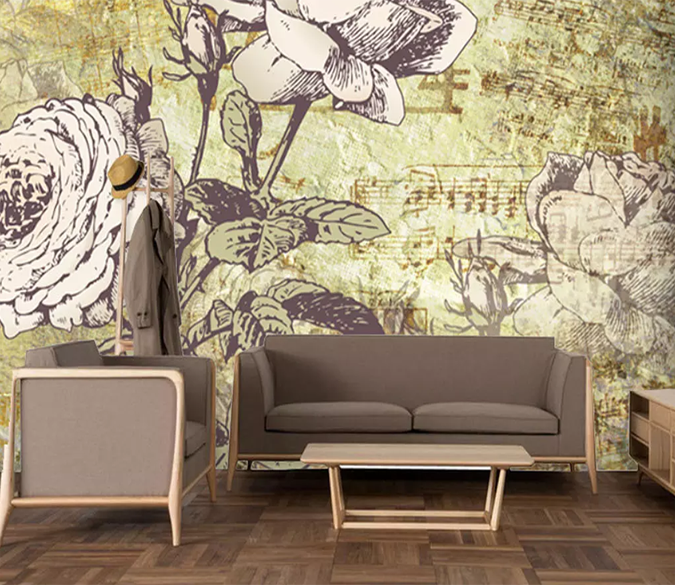 3D Sketch Flower Stationery 1337 Wallpaper AJ Wallpaper 2 