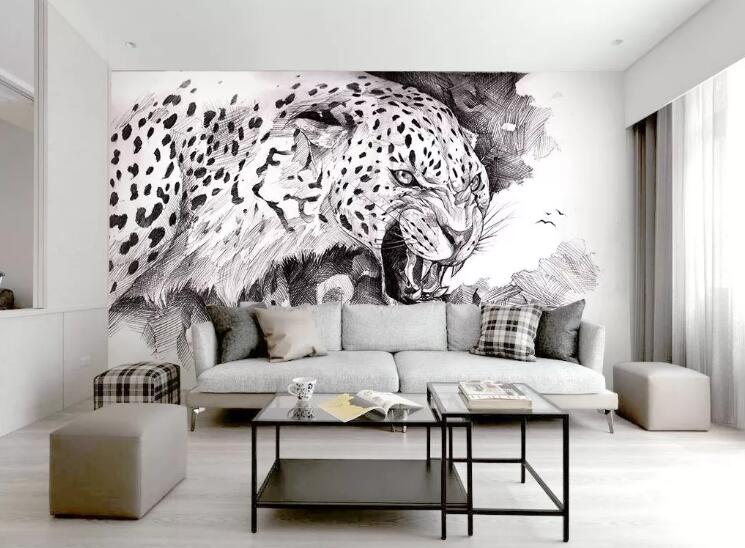 3D Cheetah 150 Wall Murals Wallpaper AJ Wallpaper 2 