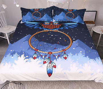 3D Snow Mountain 213 Bed Pillowcases Quilt Wallpaper AJ Wallpaper 