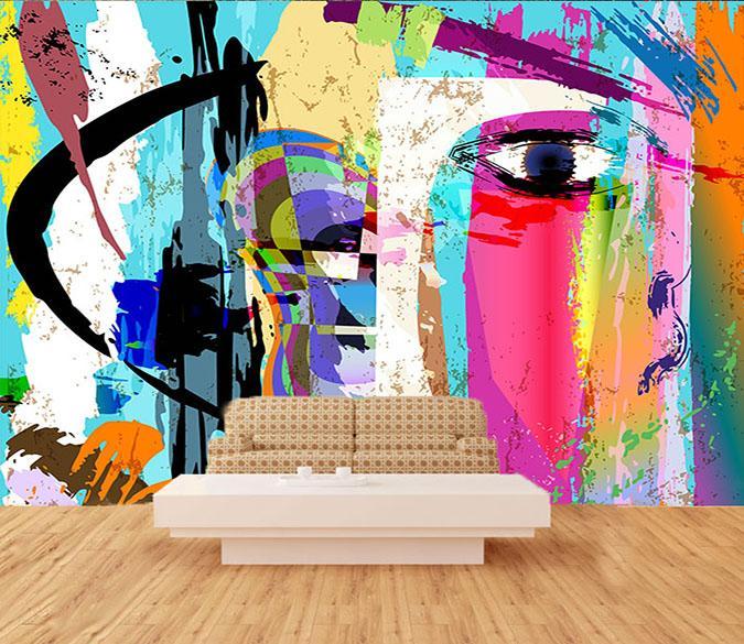 3D Colored Eyes 142 Wallpaper AJ Wallpaper 