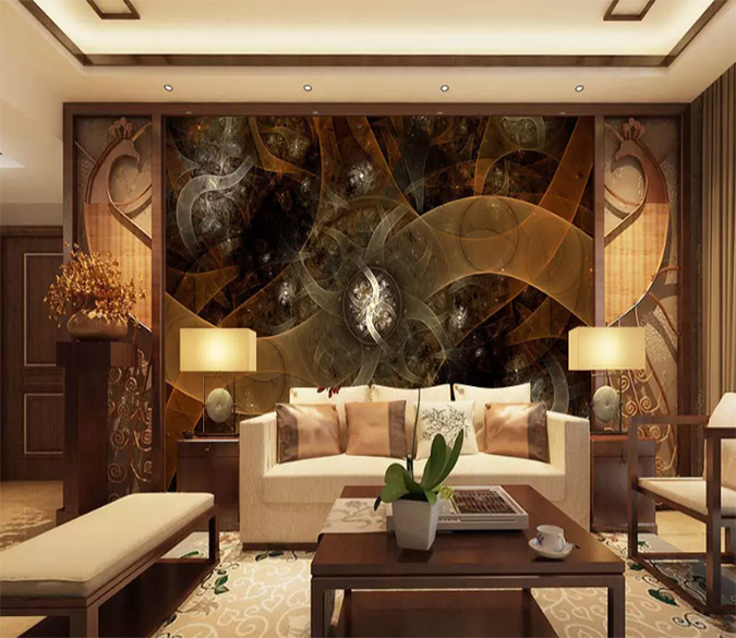 3D Round Rotating High Tech 1314 Wallpaper AJ Wallpaper 2 