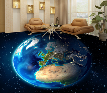 3D Earth 206 Floor Mural Wallpaper AJ Wallpaper 2 
