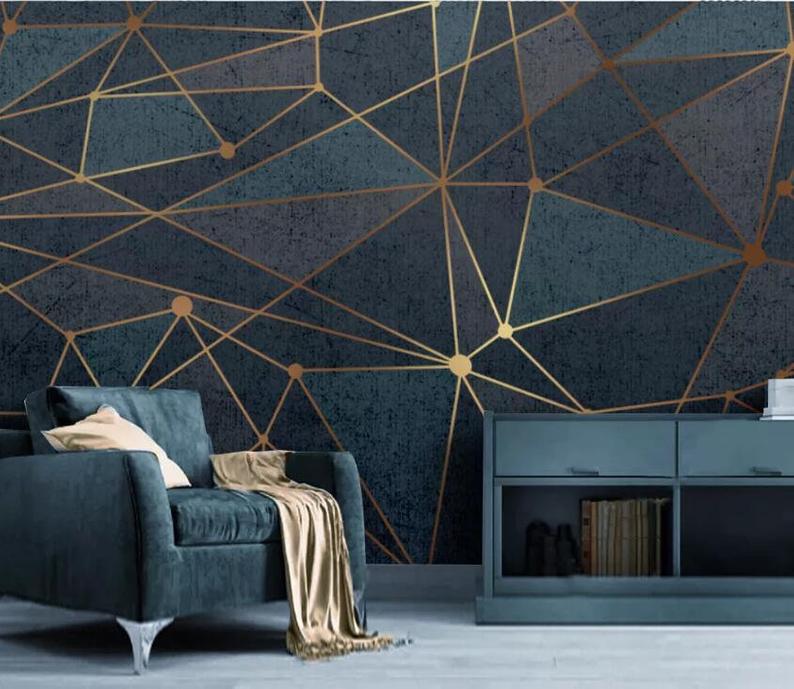 customized sample Woven paper material Wallpaper for Amanda England - Cobb - FROM ETSY