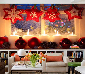 3D Candle Window 132 Wallpaper AJ Wallpaper 