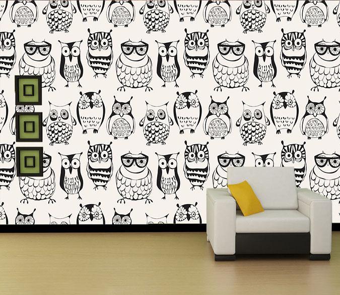 3D Cute Owl 118 Wallpaper AJ Wallpaper 