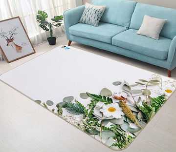 3D Bougainvillea Place 201 Non Slip Rug Mat Mat AJ Creativity Home 