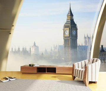 3D Window Clock Tower 1140 Wallpaper AJ Wallpaper 2 