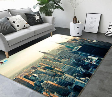 3D High-Rise Building 293 Non Slip Rug Mat Mat AJ Creativity Home 