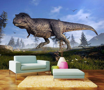 3D Tyrannosaurus Rex Flower 224 Wallpaper AJ Wallpaper 