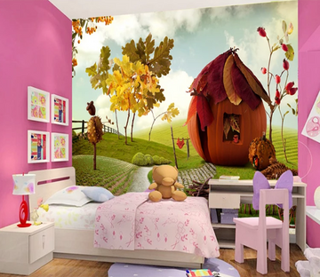 3D Pumpkin House 970 Wallpaper AJ Wallpaper 2 
