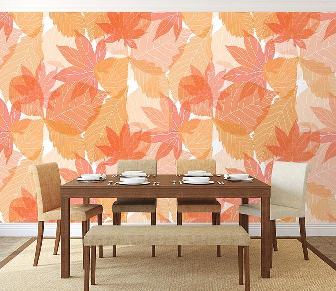 3D Maple Leaf 034 Wallpaper AJ Wallpaper 