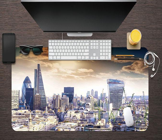 3D Building Sky 156 Desk Mat Mat AJ Creativity Home 