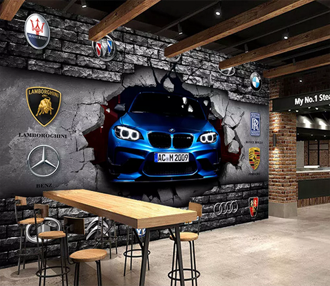 Garage Door Mural