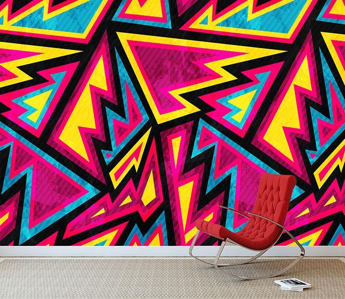 3D Five Colors 141 Wallpaper AJ Wallpaper 