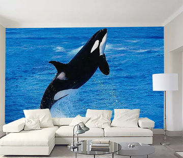 3D Killer Whale Jumping 1383 Wallpaper AJ Wallpaper 2 