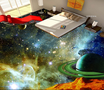 3D Beautiful Starry Sky 025 Floor Mural Wallpaper AJ Wallpaper 2 