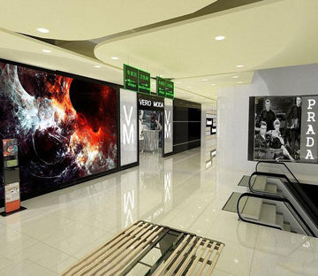 3D Irregular Red 187 Wallpaper AJ Wallpaper 