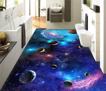 3D Interstellar 102 Floor Mural Wallpaper AJ Wallpaper 2 