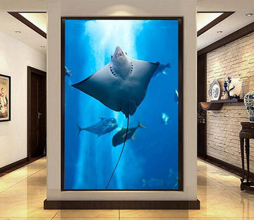 3D Seabed Spread Wings 011 Wallpaper AJ Wallpaper 