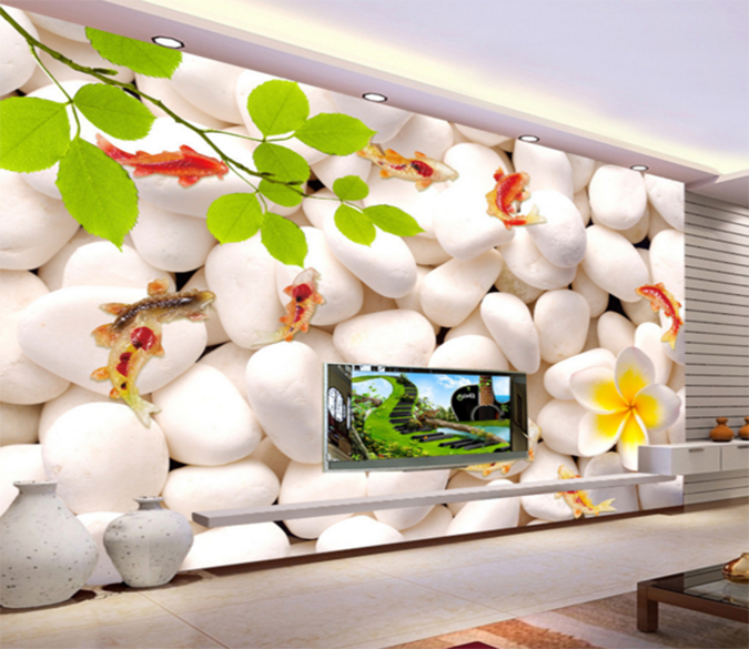 3D Stone Fish 250 Wallpaper AJ Wallpaper 