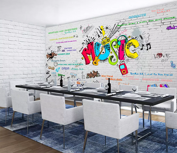 3D Color Font Music 40 Wallpaper AJ Wallpaper 2 