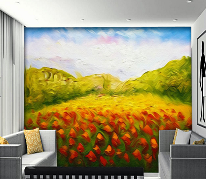3D Abstract Flower 235 Wallpaper AJ Wallpaper 