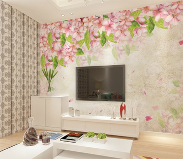 3D Flower Leaves 351 Wallpaper AJ Wallpaper 