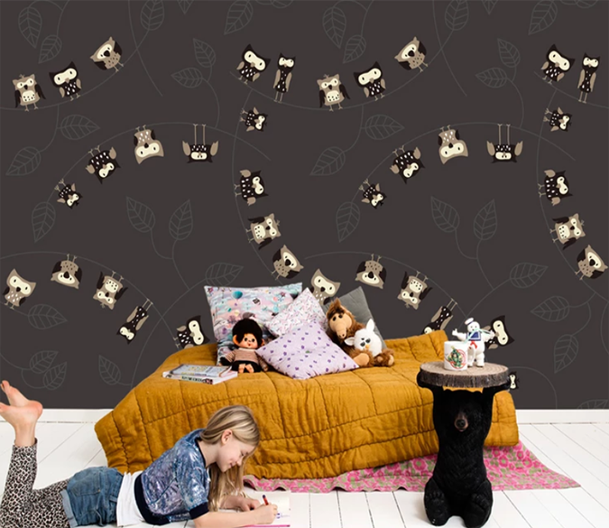 3D Cute Cartoon Owl 897 Wallpaper AJ Wallpaper 2 