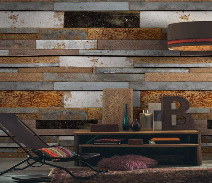 3D Iron Wall 1271 Wallpaper AJ Wallpaper 2 