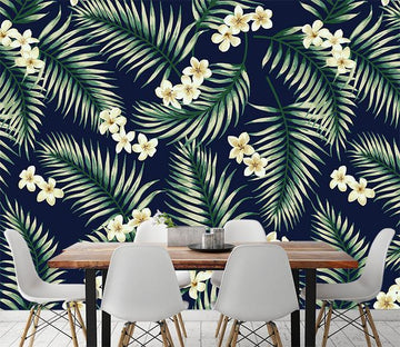 3D Leaf Blossom 055 Wallpaper AJ Wallpaper 