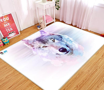 3D Painting Wolf Head 654 Non Slip Rug Mat Mat AJ Creativity Home 