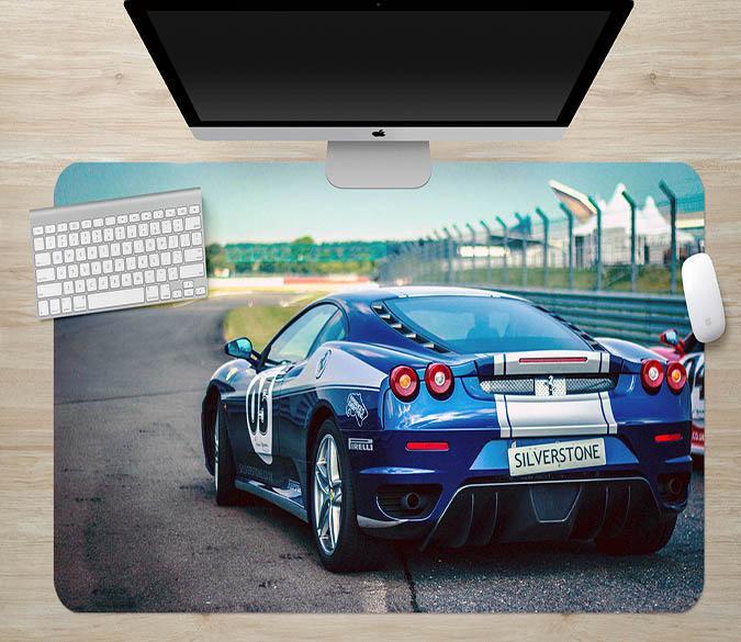 3D Sports Car Rear 136 Desk Mat Mat AJ Creativity Home 