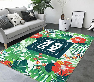 3D Plant English 266 Non Slip Rug Mat Mat AJ Creativity Home 