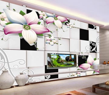 3D Three-Dimensional Wall 384 Wallpaper AJ Wallpaper 