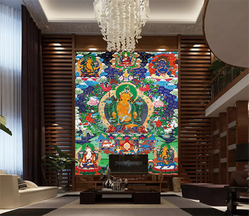 3D Buddhist Thangka 1651 Wallpaper AJ Wallpaper 