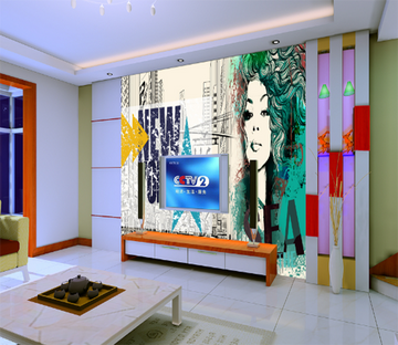 3D Glamour Girl 382 Wallpaper AJ Wallpaper 